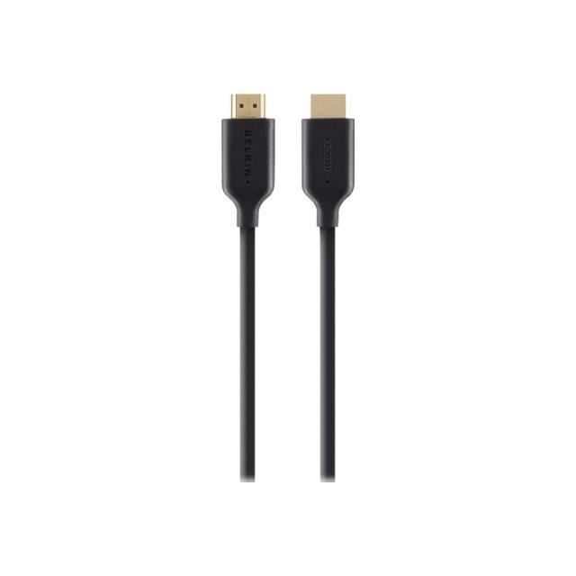 BELKIN Câble HDMI M/M - H-Speed W/Ethernet - 15 m - Noir et doré