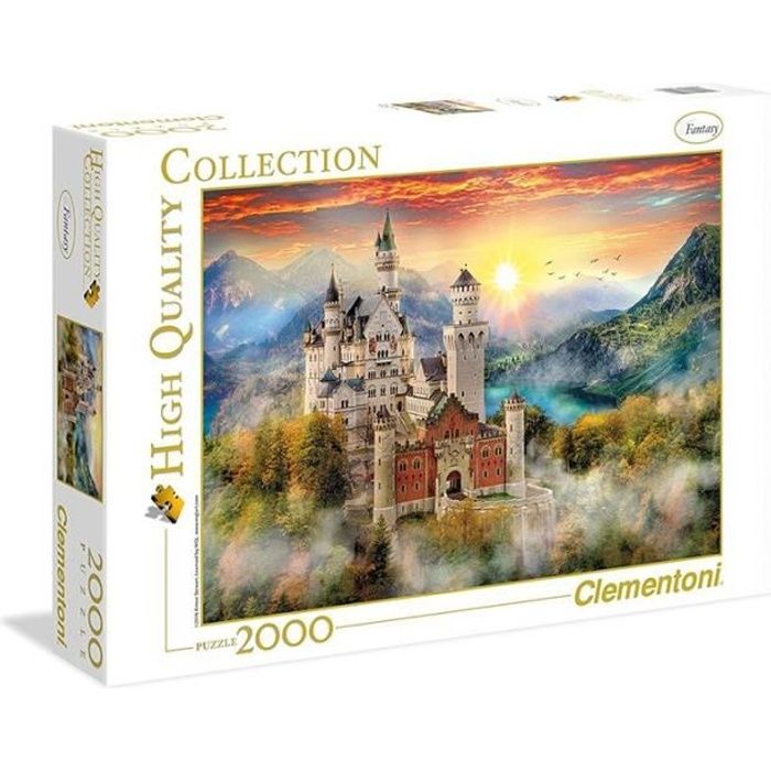 CLEMENTONI Chateau de Neuschwanstein Puzzle 2000 pieces