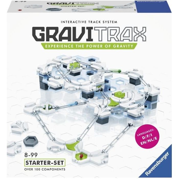 GRAVITRAX Starter Set - Imagine et Construis ton Circuit à Billes à l'Infini ! Ravensburger