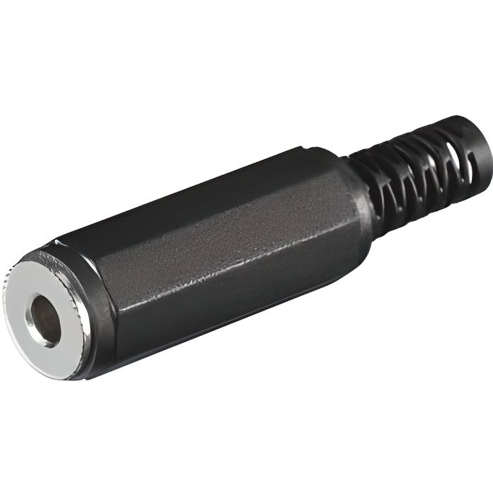 Fiche audio Jack 3.5mm femelle stéréo, à souder   Achat / Vente