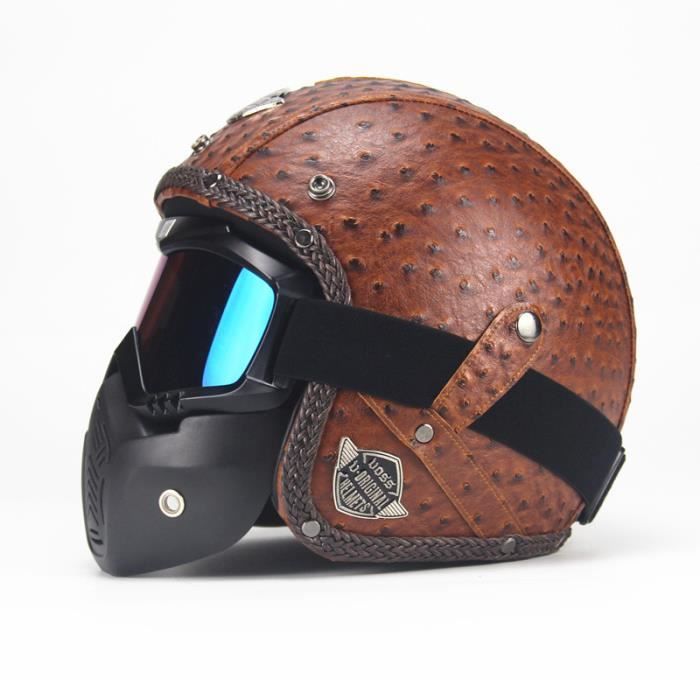 Casque Moto Casque Vintage Casque Harley Lunettes Vintage Casque