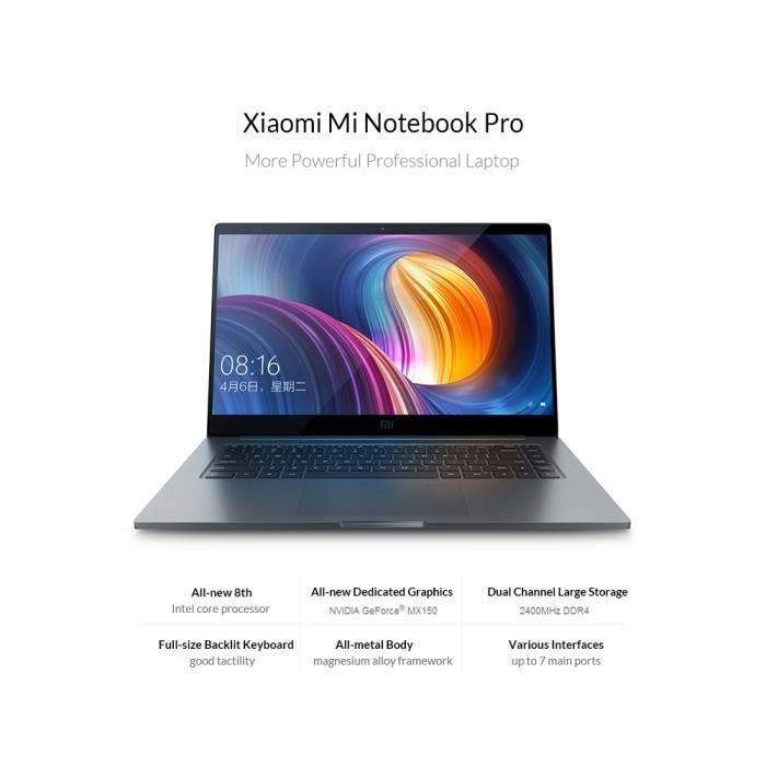 Ordinateur Portable PC Xiaomi Mi Notebook Pro1