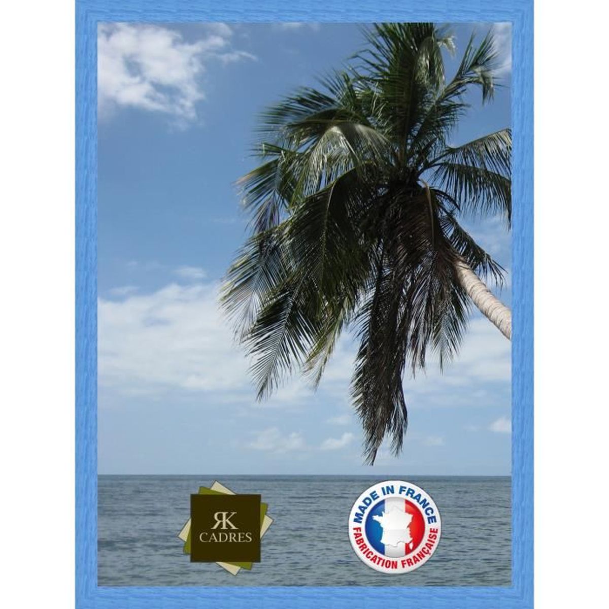 Cadre Photo Mural 30x60 30 X 60 Cadre Bleu Ciel 3 Cm De Largeur