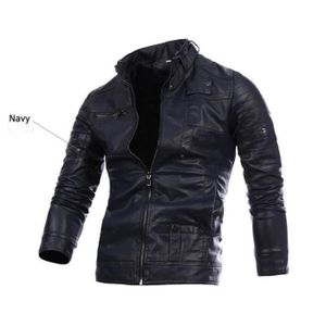 Cuir 3 4 Vente Pas Homme Achat Manteau Cher wZatTqCC