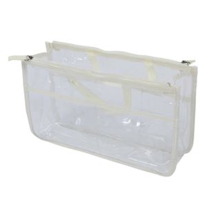 beigeAchat Sac Insere Porte Nylon De Main En A Cosmetique Gadget MVUzLSGqp