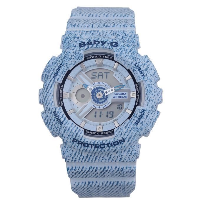 CASIO Montre de Sport Baby-G Bleu Femme