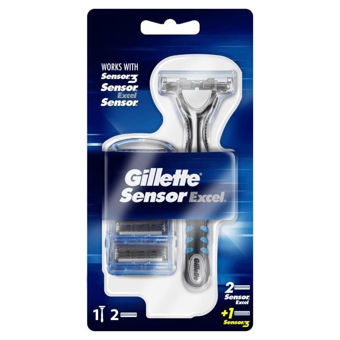 GILLETTE Rasoir Sensor Excel 3 (x1)