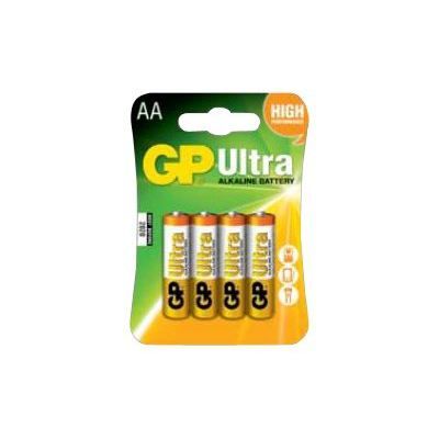 GP 4 piles Alcaline Ultra LR06/AA
