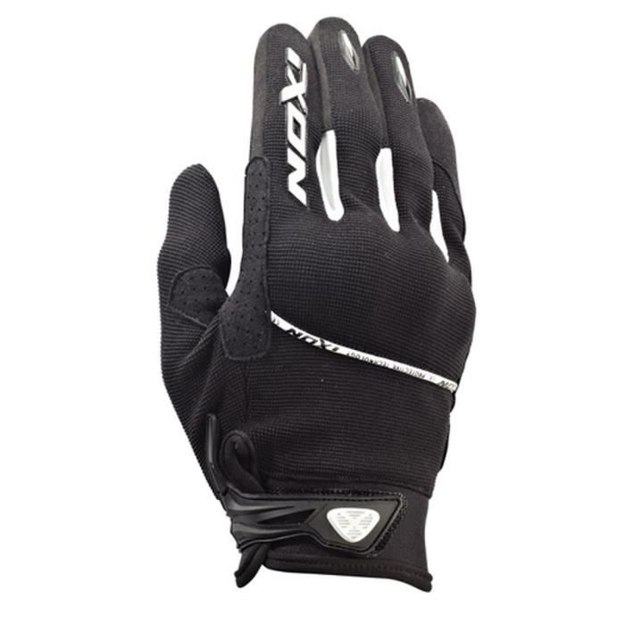 IXON Gants Moto RS Lift Kid HP Noir et Blanc.Homologué EPI (loi du 20/11/2016)