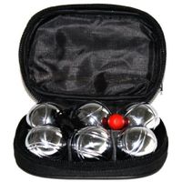 BOULE - COCHONNET MINI JEU DE PETANQUE 6 BOULES BOULE - COCHONNET MINI JEU DE PETANQUE 6 BOULES
