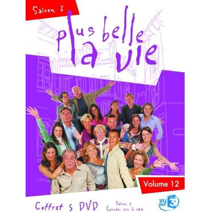 Plus Belle La Vie L'integrale Saison 3 DVD Plus belle la vie, Vol. 12 en dvd série pas cher - Cdiscount