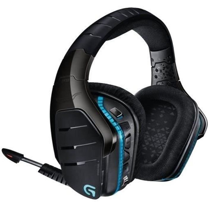 Logitech Casque Gaming sans fil G933 Artemis Spectrum - PS4, Xbox One et PC