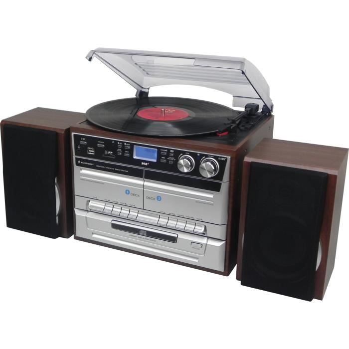SOUNDMASTER MCD5500DBR Mini-chaîne stéréo Hifi / DAB + Radio et encodage - Marron