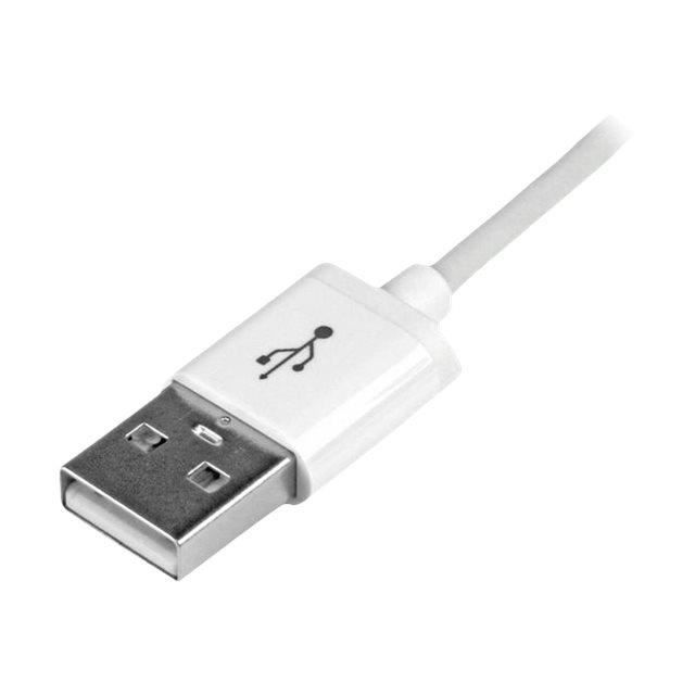 Cable Apple Lightning vers USB de 1 m en blanc Cordon de synchronisation Lightning pour iPhone iPod iPad Blanc USBLT1MW