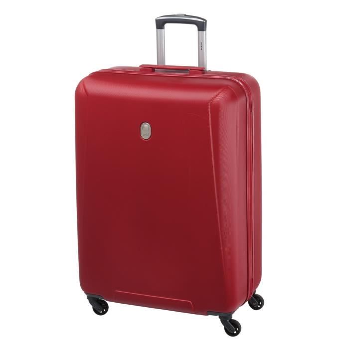 Valise - 76 cm - 4 Roues - Rouge