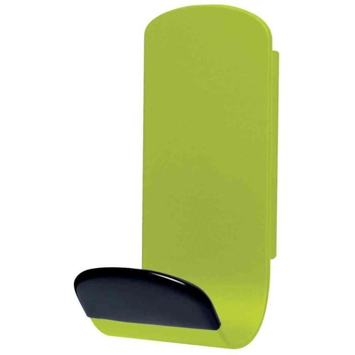 patère magnétique steely 381 capacité 12 kg vert - achat / vente