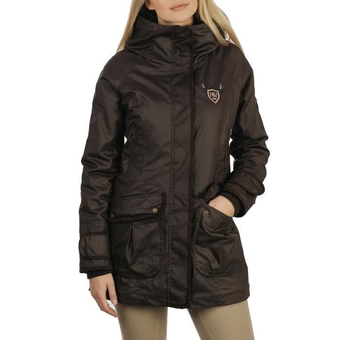 Elina Marron Parka Achat Jacket Vente Horseware x6AwYHAq