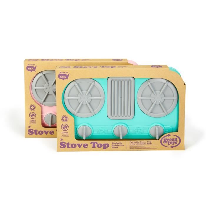 ASMOKIDS - GREEN TOYS - Plaque de Cuisson Rose