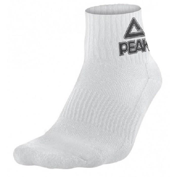PEAK Lot de 3 Chaussettes basses - Blanc