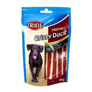 TRIXIE Lot de 3 PREMIO Crispy canard pour chien 100g