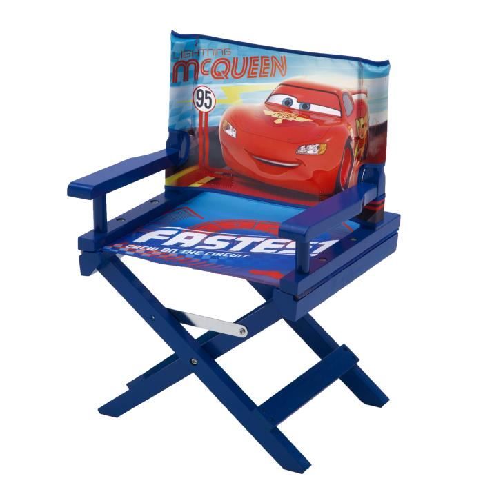CARS - Chaise de Cinéma Enfant - Bleu et Multicolore