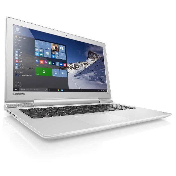 Lenovo PC Portable - Ideapad 700-15ISK- 15'6 -RAM 4Go - Windows 10 -Intel Core i5 6300HQ - GeForce GTX 950 M- Stockage 128Go SSD