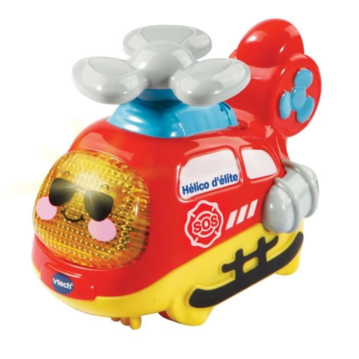 VTECH - TUT TUT BOLIDES - Véhicules Hippolyte Hélico d'élite