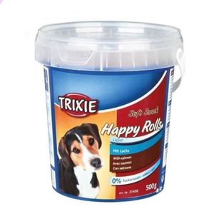 TRIXIE Lot de 2 Soft Snack Happy Rolls pour chien 500g