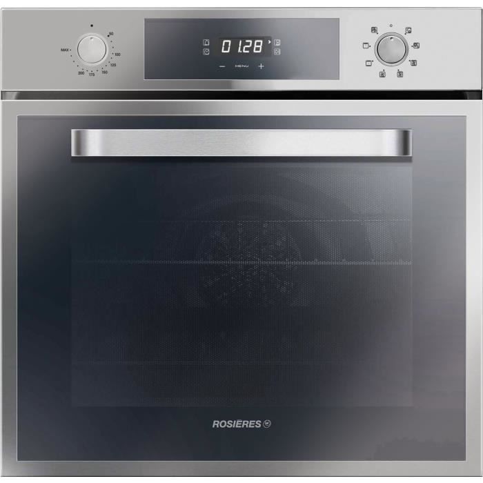ROSIERES RFN275IN Four électrique multifonction chaleur tournante - 65 L - Catalyse - Classe A - Inox