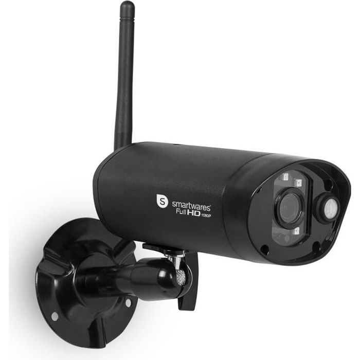 SMARTWARES Caméra de surveillance extérieur fixe IP Full HD 1080P C995IP