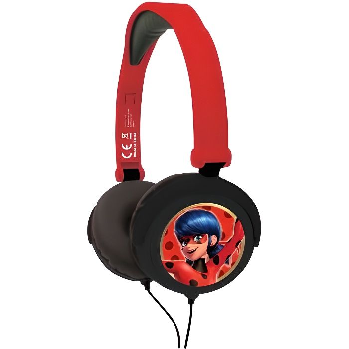 LEXIBOOK - Miraculous - Casque Audio Enfant - Fille
