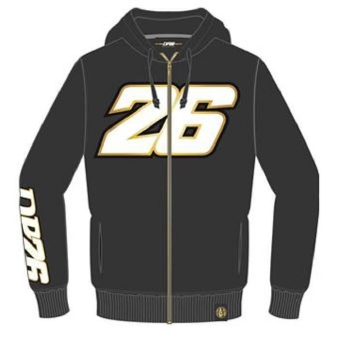 GP MOTORS Sweatshirt à capuche 26 - Homme - Noir