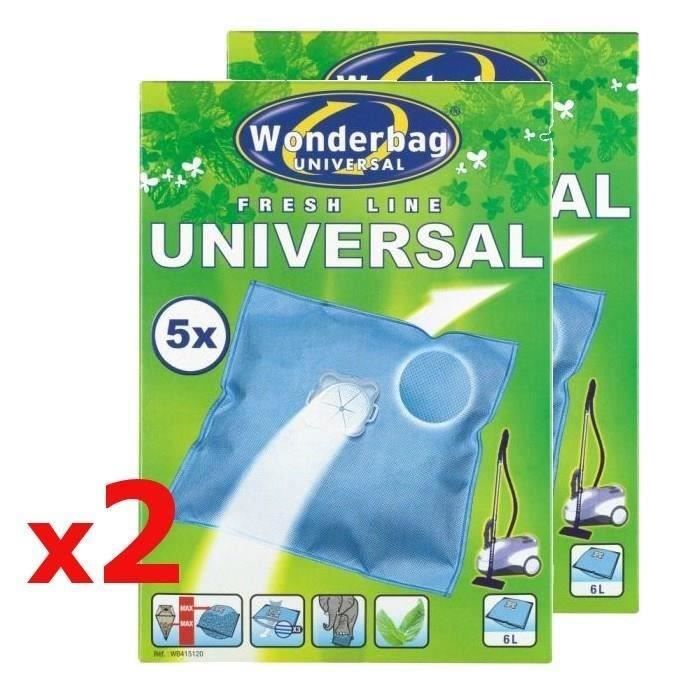 WPRO WB415-MW Sac pour aspirateur : UNIVERSELx2