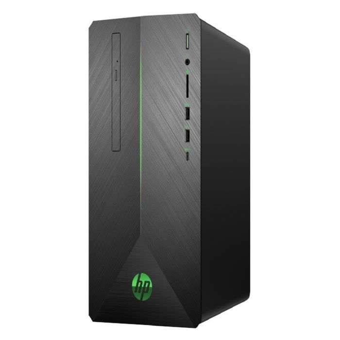 HP Unité centrale gamer Pavilion 690-0005nf - NVIDIA GTX1050 - AMD Ryzen 5 - RAM : 8Go - Stockage : 1To