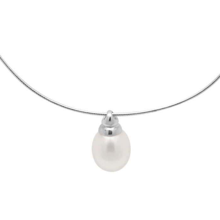 PERLINEA Collier Argent 925° Perle d'Eau Douce