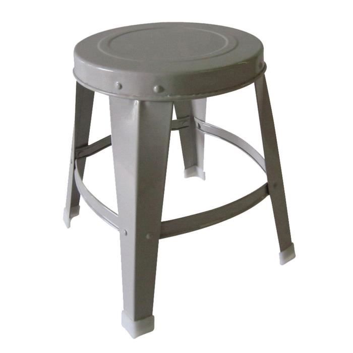 HOMEA Porte plante vintage Ø 19cm - Taupe