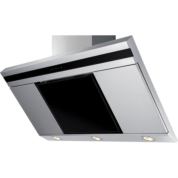 SAMSUNG HDC9475TG Hotte design - Evacuation et recyclage - 703m3-h - 63dB max - 4 vitesses - L90cm - Inox
