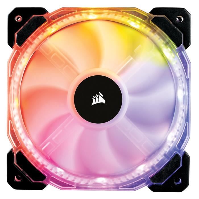 Corsair Ventilateur de boîtier HD120 RGB LED - High Performance - 120 mm - PWM