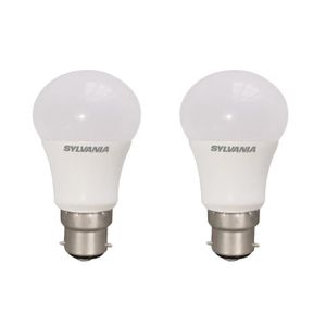 SYLVANIA Lot de 2 ampoules LED Toledo Retro B22 10 W équivalent ? 60 W dimmable