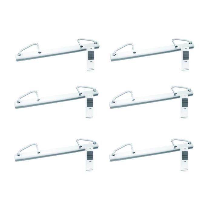 THOMSON Lot de 6 kits de motorisation pour volets 1-2 battants
