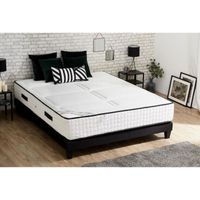 ENSEMBLE LITERIE CONFORT DESIGN Ensemble matelas + sommier 160x200 ENSEMBLE LITERIE CONFORT DESIGN Ensemble matelas + sommier 160x200