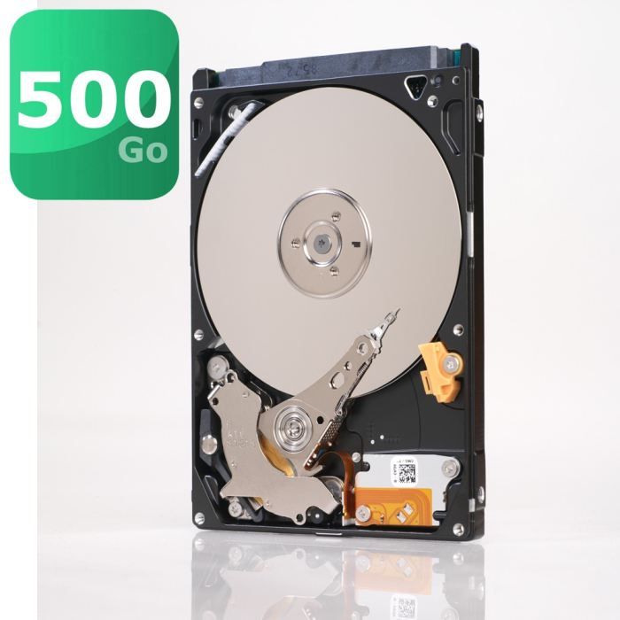 Seagate 500Go 8Mo 2.5   5400 trs/min   Interface SATA 3Gb/s   Buffer