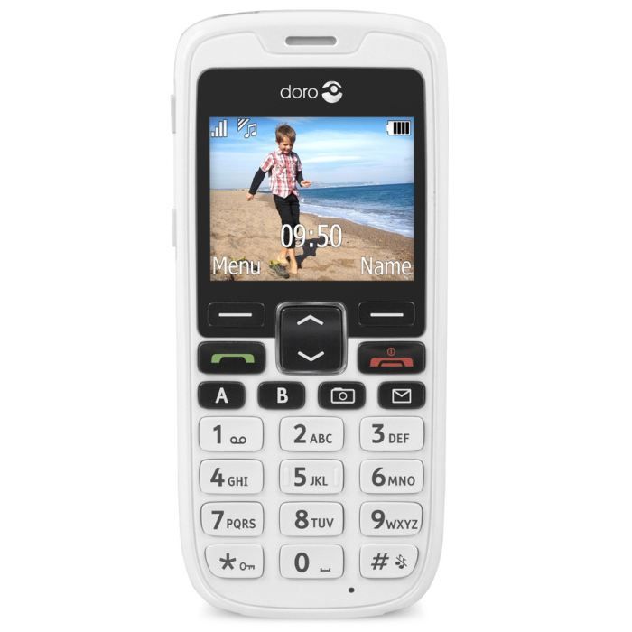 DORO Phone Easy 515 Blanc   Achat / Vente TELEPHONE PORTABLE DORO