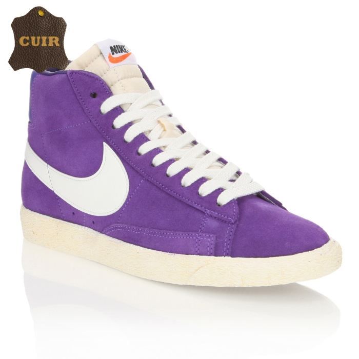 SuedevntgHomme Baskets Achat Vente Hi Violet Blazer Nike ZNnOwPk80X