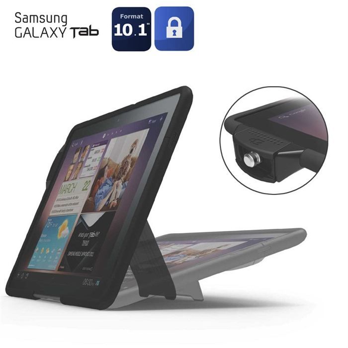 Etui de sécurité SecureBack avec piedpour tablette Galaxy Tab 10.1