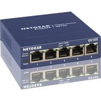 SWITCH - HUB ETHERNET NETGEAR switch 5 ports Gigabit GS105 SWITCH - HUB ETHERNET NETGEAR switch 5 ports Gigabit GS105