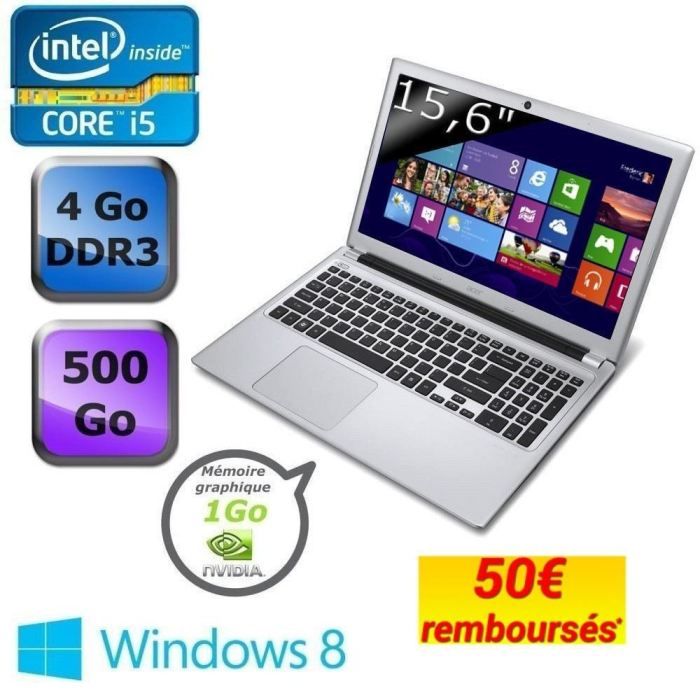 Acer Aspire V5 571G 53314G50Ma   Achat / Vente ORDINATEUR PORTABLE