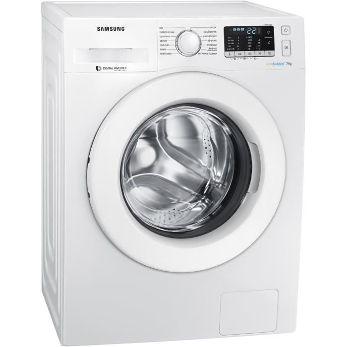  WW70J5455MW - Lave linge frontal 7kg - 1400 tours1