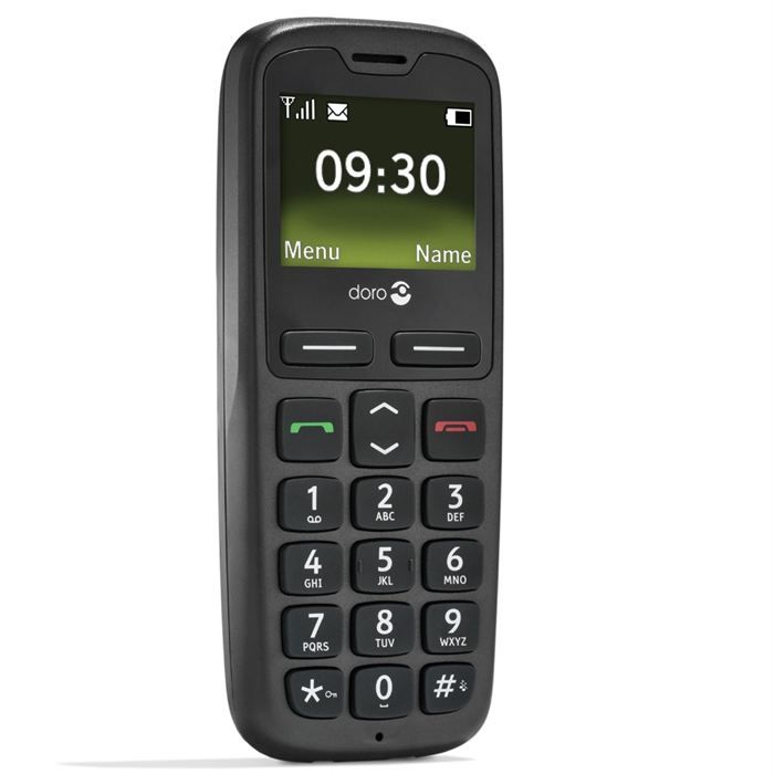 DORO 505 Noir - Achat téléphone portable pas cher, avis et meilleur prix - Cdiscount