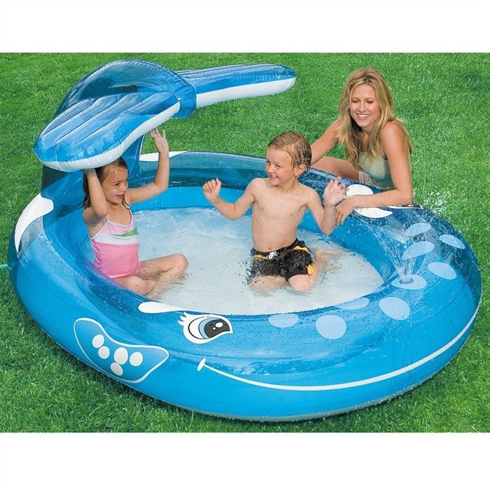 Piscine fontaine Baleine   Achat / Vente PISCINE GONFLABLE Piscine